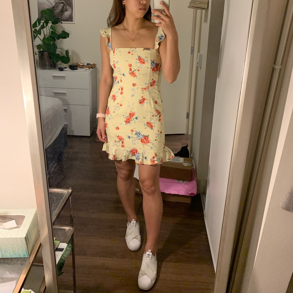 Yellow sundress